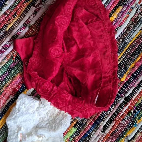 2pc red dress set - Picture 4 of 4